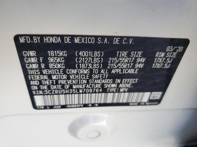 2020 HONDA HR-V LX - 3CZRU5H35LM708764