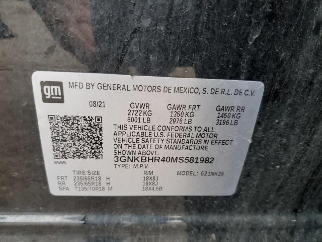 2021 CHEVROLET BLAZER 2LT - 3GNKBHR40MS581982