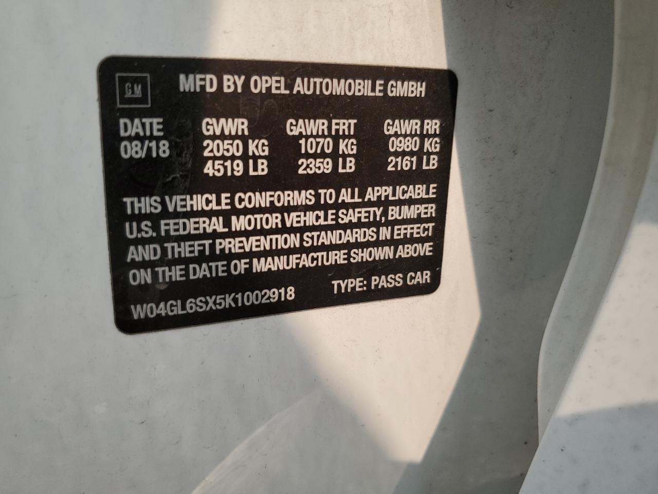 BUICK REGAL PREFERRED