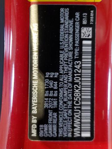 2019 MINI COOPER - WMWXU1C58K2J01243