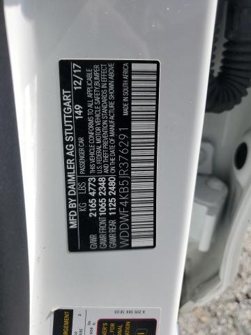 2018 MERCEDES-BENZ C 300 4MAT WDDWF4KB5JR376291