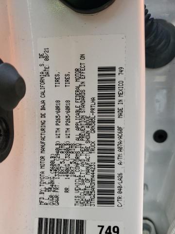 2021 TOYOTA TACOMA DOU - 3TMGZ5AN3MM444231