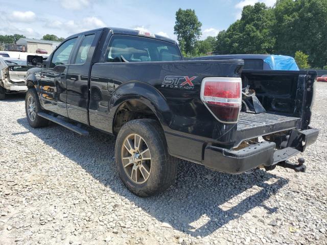 FORD F150 SUPER 2014 black 4dr ext flexible fuel 1FTFX1EF4EFB93850 photo #3