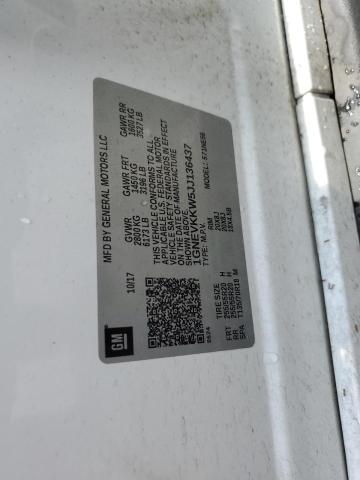 2018 CHEVROLET TRAVERSE H 1GNEVKKW5JJ136437