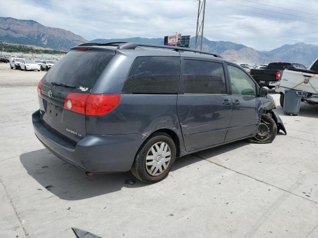 TOYOTA SIENNA VAN 2008 blue  gas 5TDZK23CX8S206535 photo #4