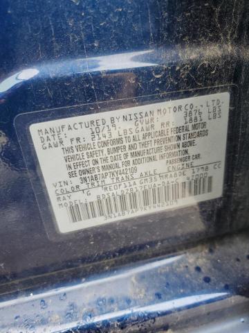 2019 NISSAN SENTRA S - 3N1AB7AP7KY442109