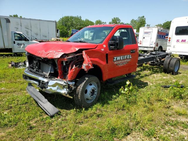FORD F550 SUPER 2020 red  gas 1FDUF5HN2LDA15380 photo #1