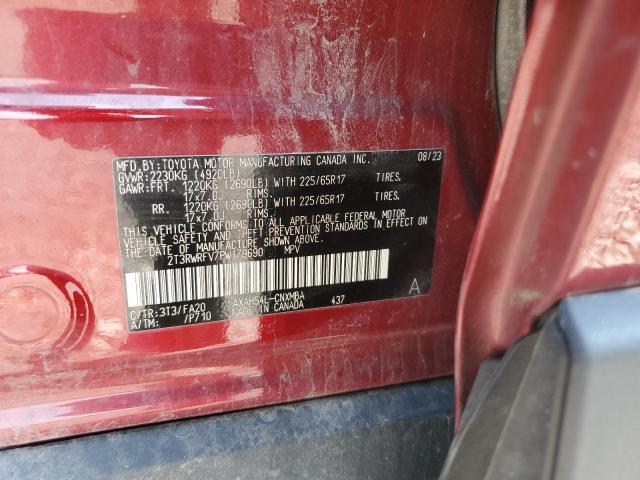 2023 TOYOTA RAV4 XLE - 2T3RWRFV7PW179690