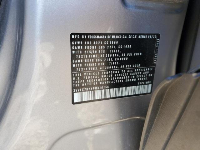 2023 VOLKSWAGEN TAOS SE 3VVEX7B2XPM310156