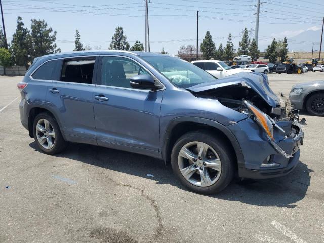 Vin: 5tddkrfh4fs100847, lot: 59992195, toyota highlander limited 20154