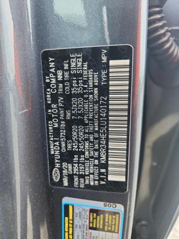 2020 HYUNDAI PALISADE S KM8R34HE5LU140172