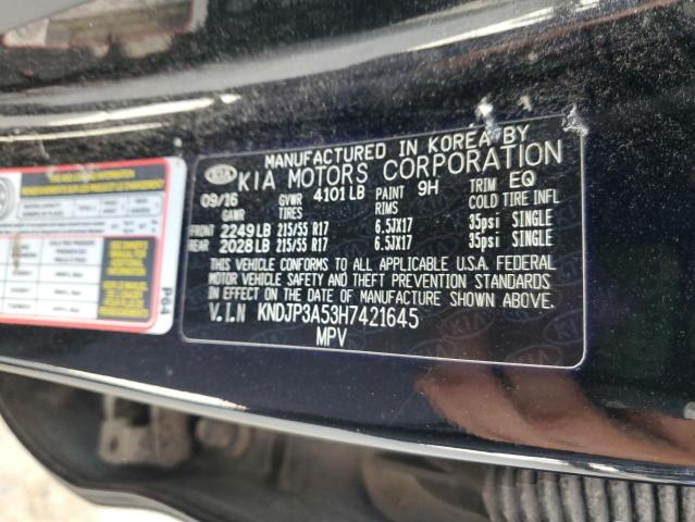 2017 KIA SOUL + KNDJP3A53H7421645