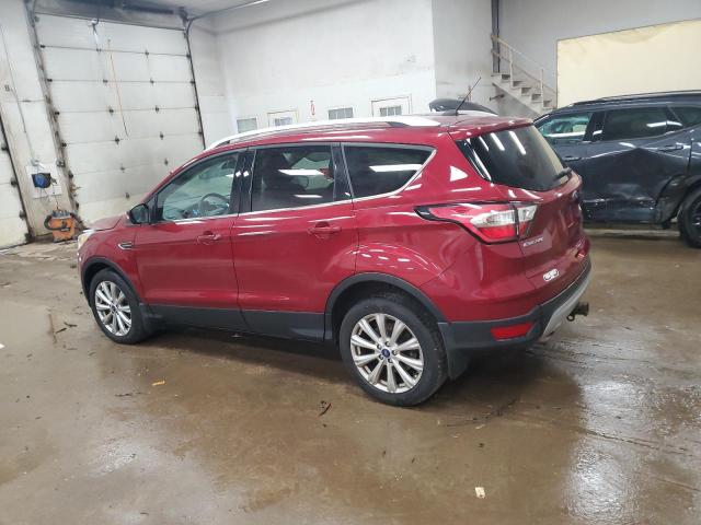 Vin: 1fmcu9j95hua49438, lot: 60438225, ford escape titanium 20172