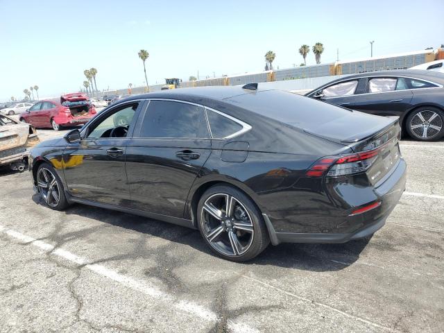 HONDA ACCORD HYB 2023 black  hybrid engine 1HGCY2F55PA062648 photo #3