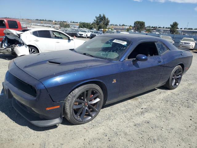 DODG CHALLENGER R/T SCAT PACK 2016 blue coupe gas 2C3CDZFJ9GH289105 photo #1