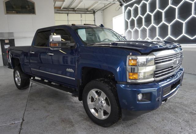 CHEVROLET SILVERADO 2019 blue  Diesel 1GC1KUEY1KF117252 photo #1