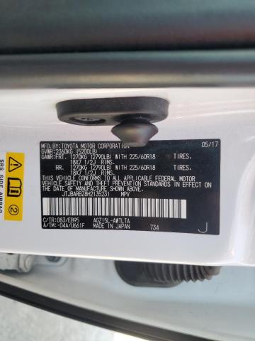 2017 LEXUS NX 200T BA JTJBARBZ8H2135231