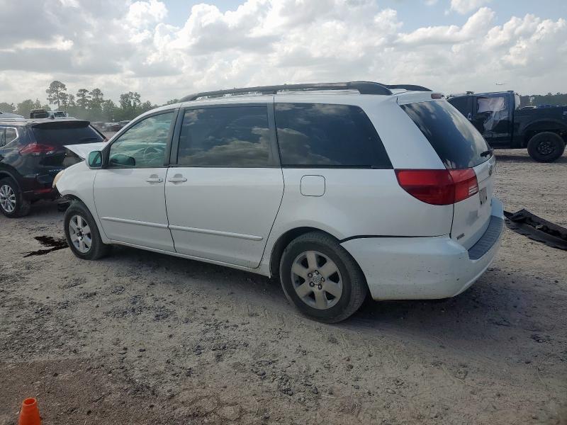 TOYOTA SIENNA XLE 2005 white  gas 5TDZA22C45S261773 photo #3