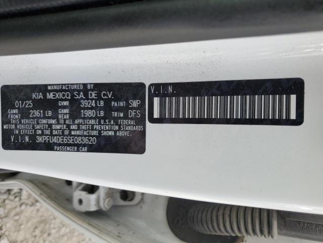 2025 KIA K4 EX 3KPFU4DE6SE083620
