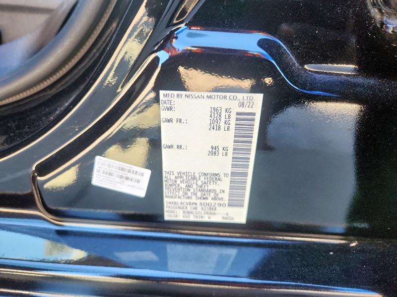 2023 NISSAN ALTIMA SR 1N4BL4CV8PN300290