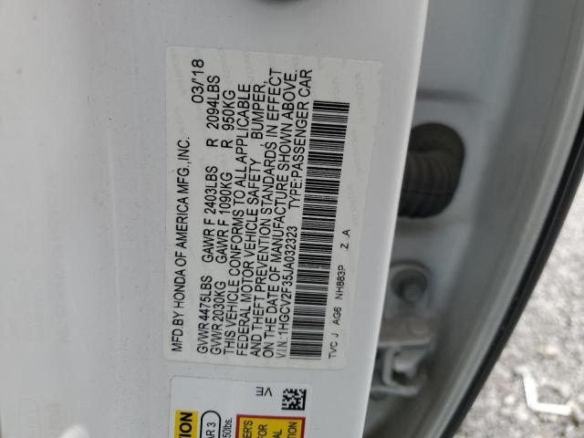 2018 HONDA ACCORD SPO - 1HGCV2F35JA032323