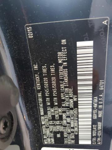 2015 TOYOTA VENZA LE - 4T3BK3BBXFU115955
