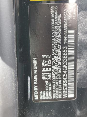 2016 BMW M4 - WBS3R9C54GK338653