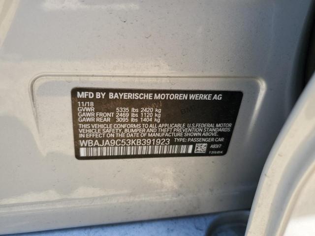 2019 BMW 530E - WBAJA9C53KB391923