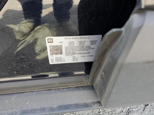 2021 GMC ACADIA SLT 1GKKNMLS5MZ232727