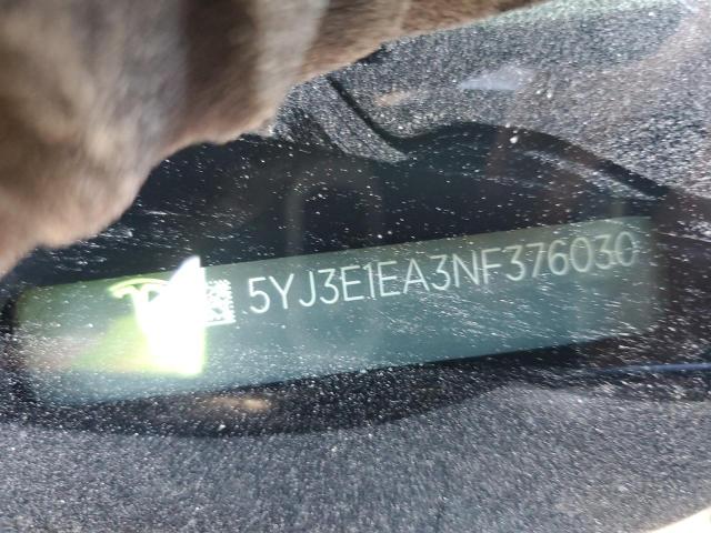 2022 TESLA MODEL 3 5YJ3E1EA3NF376030