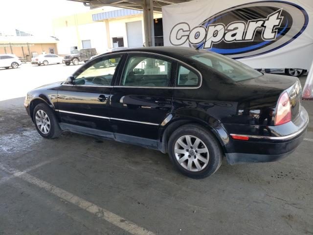 VOLKSWAGEN PASSAT GLS 2003 black sedan 4d gas WVWPD63BX3P200060 photo #3