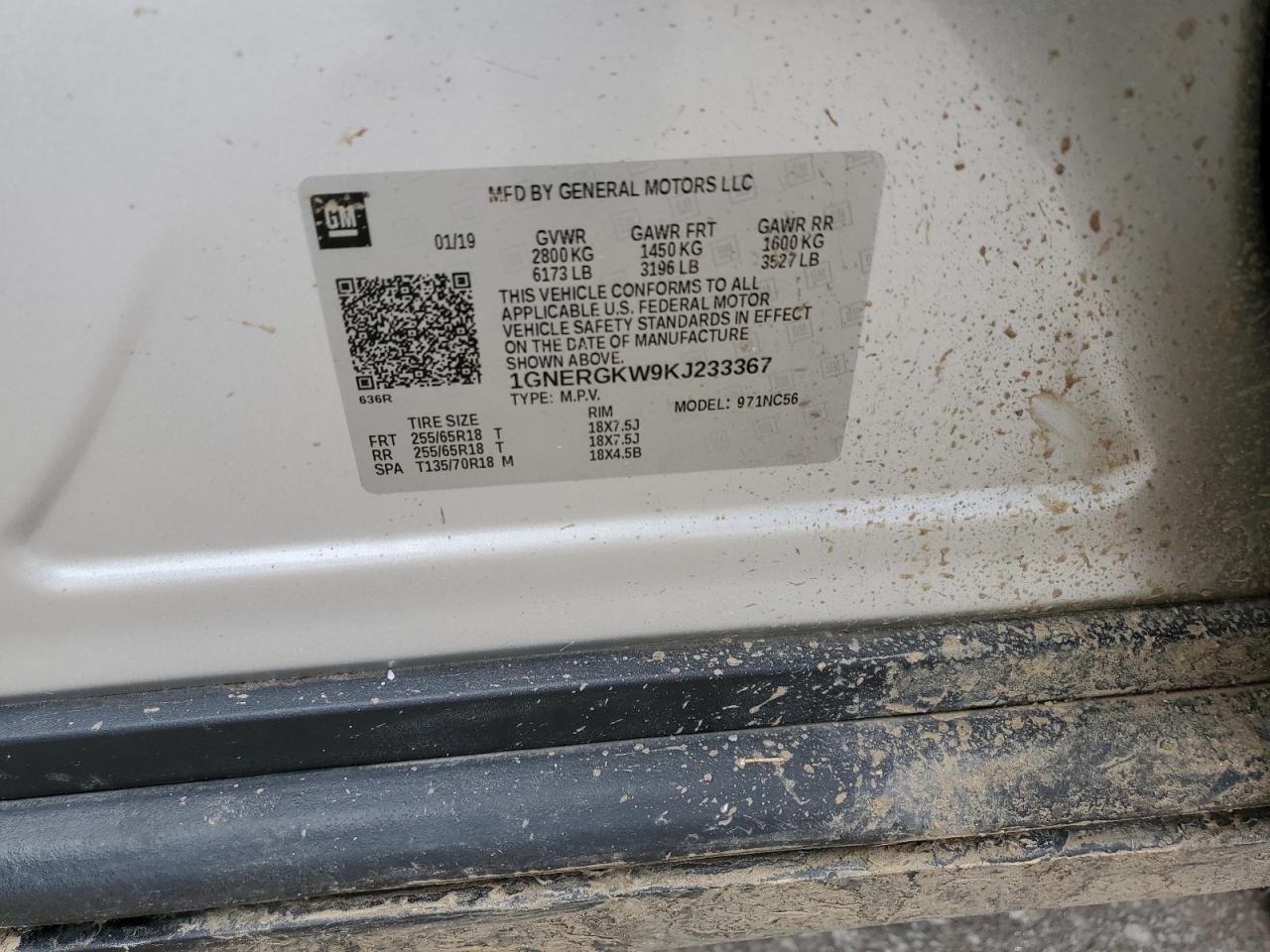 CHEVROLET TRAVERSE LT