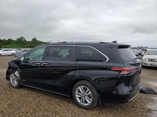 Vin: 5tdzrkec6ms012684, lot: 61996195, toyota sienna limited 20212