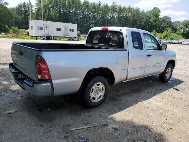 TOYOTA TACOMA ACC 2006 silver club cab gas 5TETX22N96Z232957 photo #4