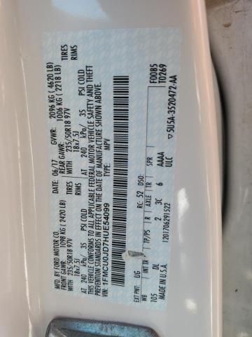 2017 FORD ESCAPE TIT - 1FMCU0JD7HUE54099