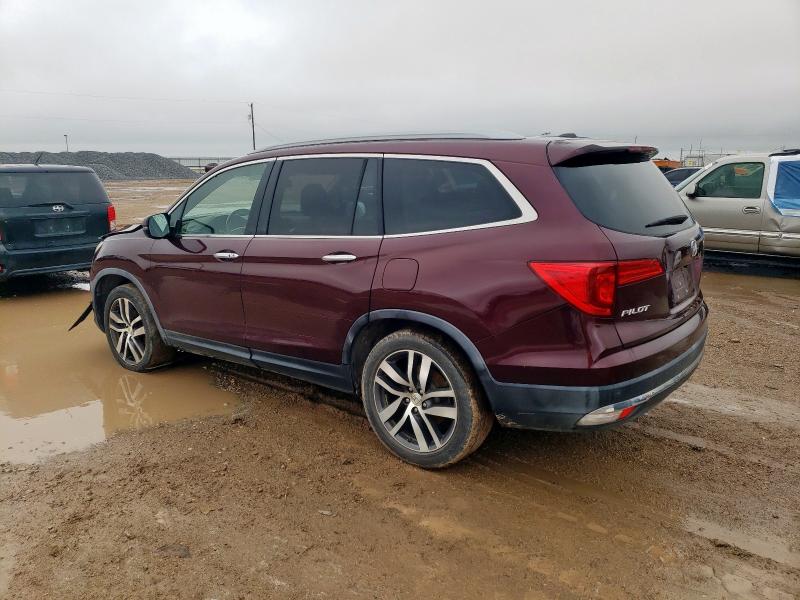 Vin: 5fnyf5h99gb028277, lot: 59103345, honda pilot touring 20162