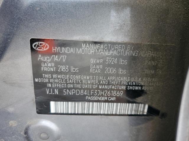 2018 HYUNDAI ELANTRA SE - 5NPD84LF3JH261869