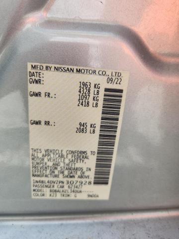 2023 NISSAN ALTIMA SV 1N4BL4DV2PN307928