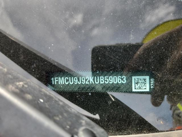 2019 FORD ESCAPE TIT - 1FMCU9J92KUB59063