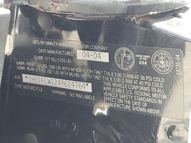 2004 HARLEY-DAVIDSON FLHTCUI SH 1HD1FLW124Y624764