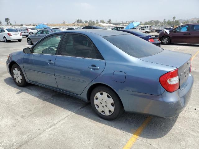 TOYOTA CAMRY LE 2003 blue sedan 4d gas JTDBE32K730180835 photo #3