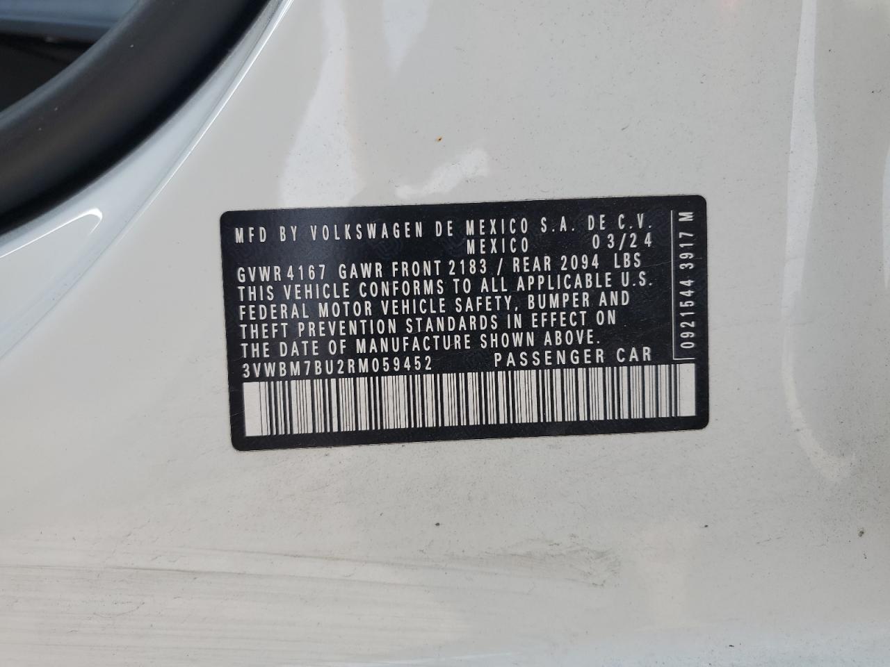 VOLKSWAGEN JETTA SPORT