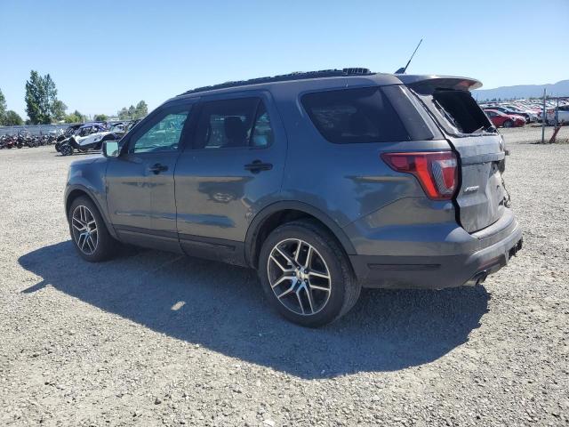 Vin: 1fm5k8gt1jgb83055, lot: 58450465, ford explorer sport 20182