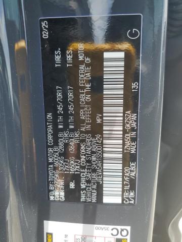 2025 TOYOTA 4RUNNER SR JTEVA5AR1S5001429