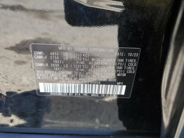 2024 SUBARU OUTBACK ON 4S4BTALC3R3184806