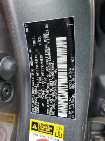 2018 TOYOTA HIGHLANDER - 5TDYZRFH0JS237998