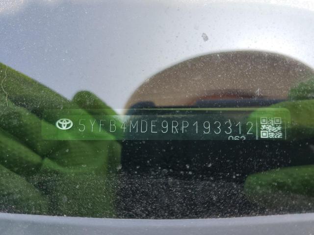 2024 TOYOTA COROLLA LE 5YFB4MDE9RP193312