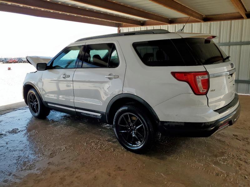 FORD EXPLORER X 2019 white  gas 1FM5K7D84KGB47078 photo #3