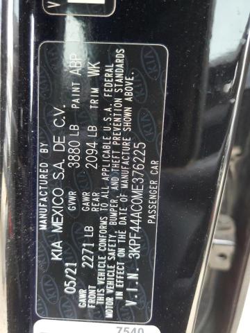 2021 KIA FORTE GT - 3KPF44AC0ME376225