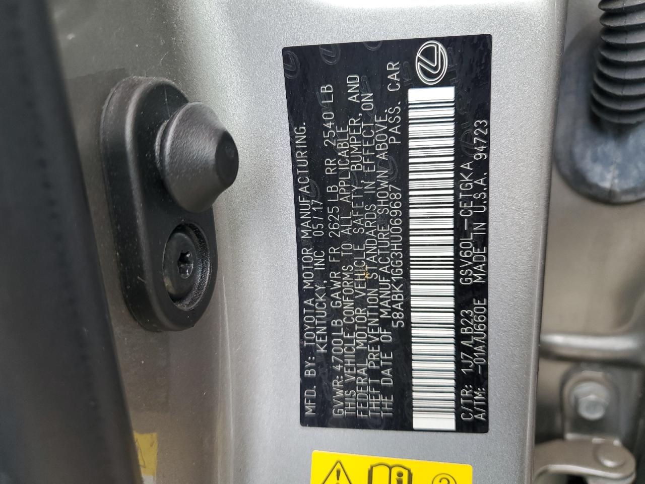 Lexus Es 350 2017